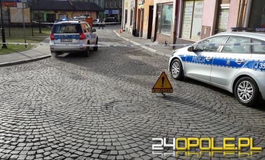 Pijany kierowca wjechał na chodnik i potrącił kobietę