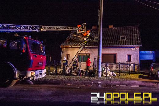 Wichura zerwała dachy i uszkodziła linie energetyczne