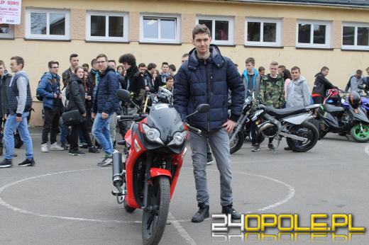  W Zespole Szkół Mechanicznych rozpoczęto sezon motocyklowy