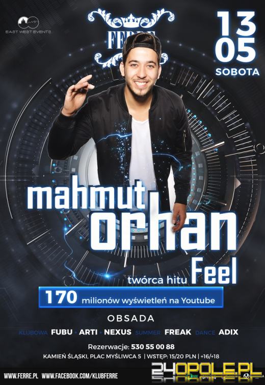 Megagwiazda zagra w sobotę w Ferre!