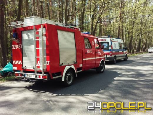 Kierował autem po spożyciu alkoholu, uderzył w drzewo