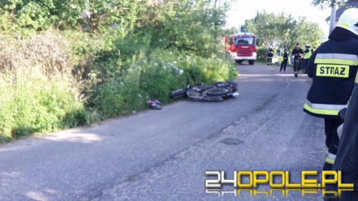 4-latek potrącony przez motorower w Nadziejowie