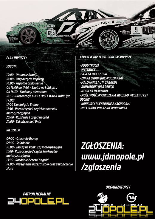 JDM Opole zaprasza na I zlot fanów japońskiej motoryzacji Osaka