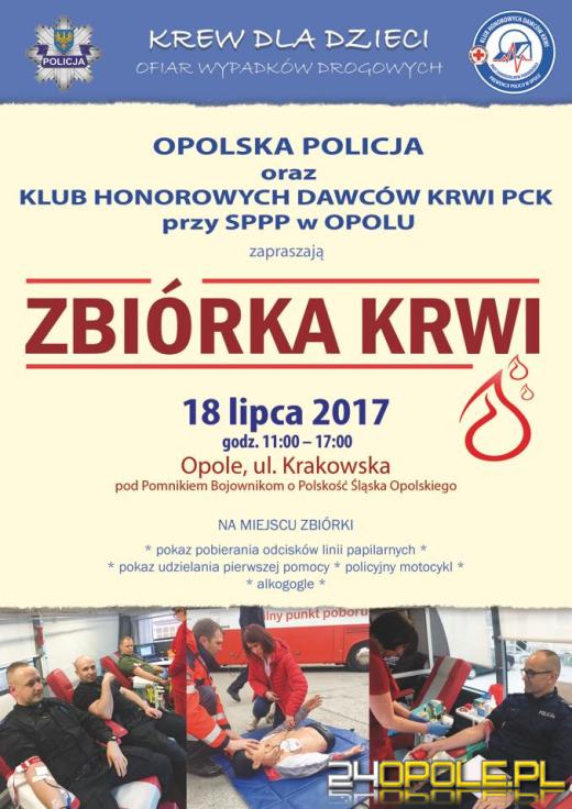 Już jutro zbiórka krwi dla dzieci poszkodowanych w wypadkach drogowych 