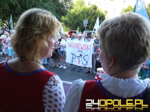 Protest w rocznicę wydania decyzji o powiększeniu Opola