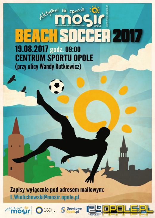 Weź udział w turnieju beach soccera 