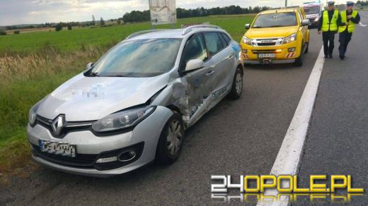  Wypadek przy wjeździe na autostradę A4, jedna osoba ranna 