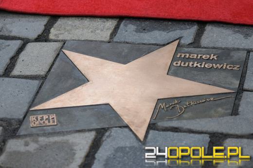 Marek Dutkiewicz odsłonił swoją gwiazdę w Alei Gwiazd Polskiej Piosenki