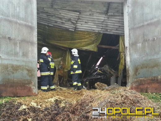 Zawaliła się owczarnia przy ul. Ceglanej