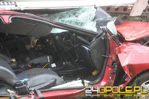 Wypadek 4 samochodów między Opolem a Lędzinami