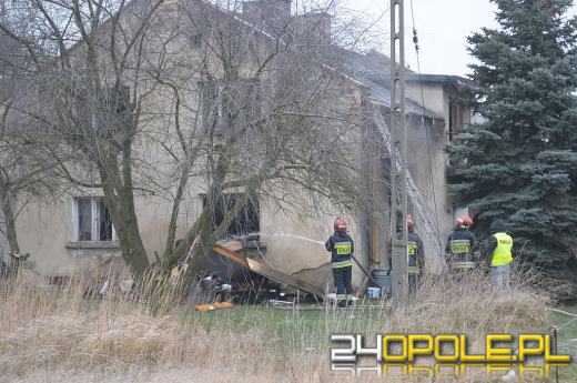 Łosiów, 70 letnia kobieta spłonęła w swoim domu.