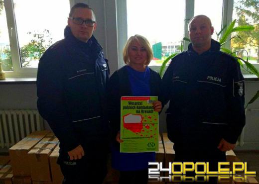 Policjanci z Grodkowa pomagają rodakom na Kresach