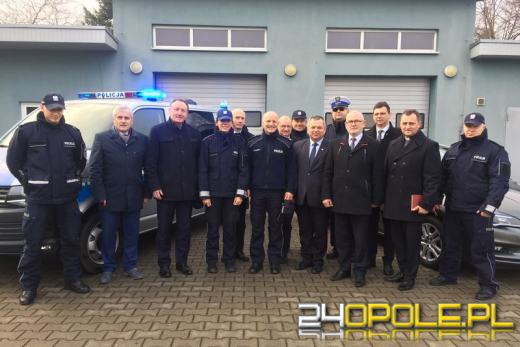 Nowe radiowozy dla oleskich policjantów