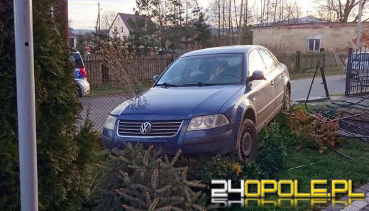 Staranował ogrodzenia mając blisko 2 promile