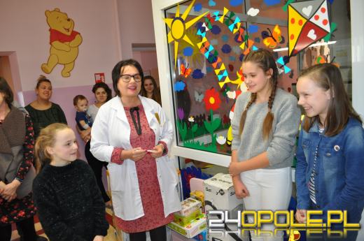 Sprzęt dla szpitala kupili za pieniądze... ze szkolnego kiermaszu 