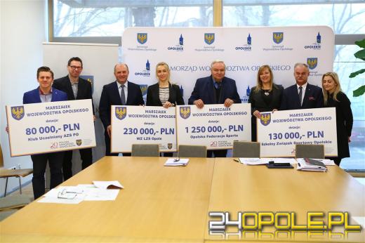 Blisko 2 miliony złotych na rozwój opolskiego sportu 