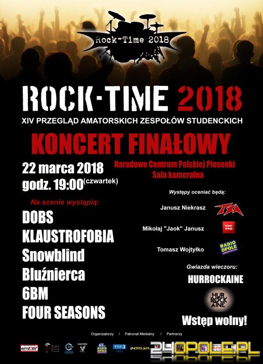 Już w czwartek koncert finałowy przeglądu Rock-Time! 