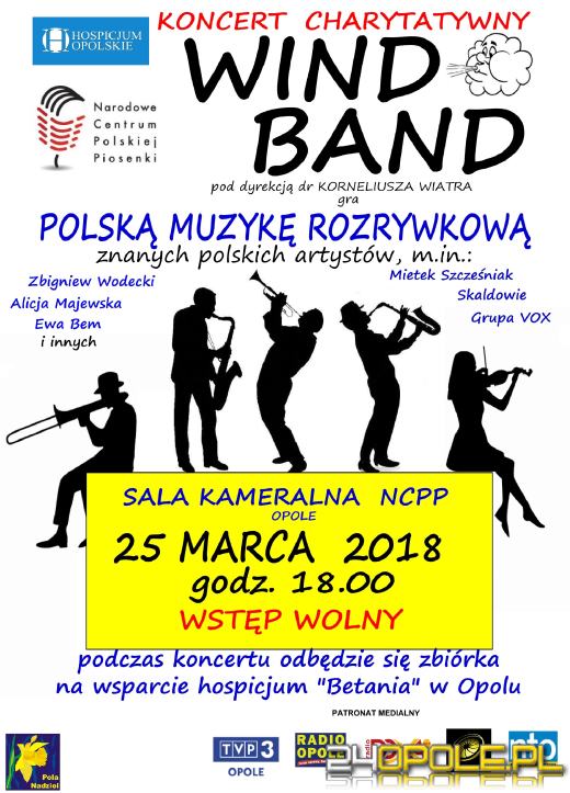 Koncert zespołu Wind Band zainauguruje kampanię Pola Nadziei 2018