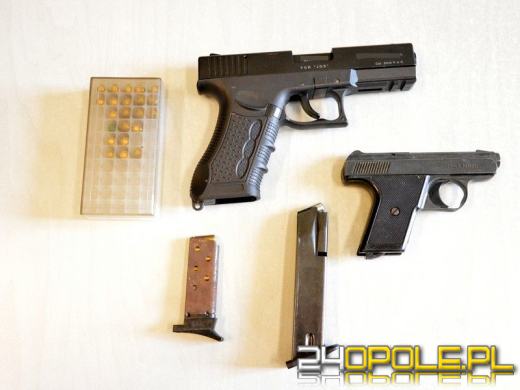 8 osób zatrzymanych zabezpieczona broń palna oraz narkotyki