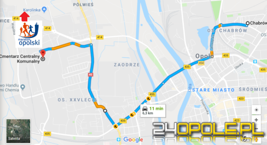 Uwaga kierowcy ! Jutro Maraton Opolski. Jakie utrudnienia w ruchu?