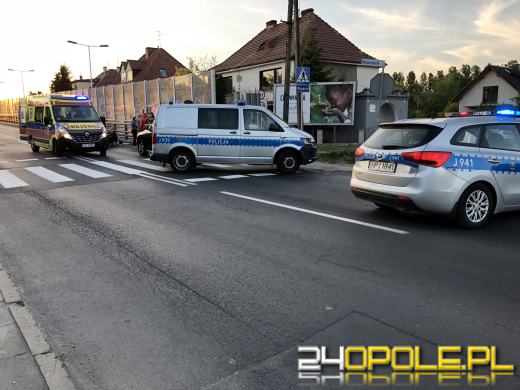 Kobieta prowadząca wózek została potrącona na przejściu dla pieszych