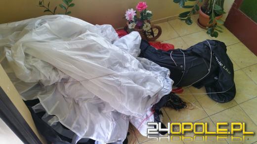 W Naroku spadł paralotniarz