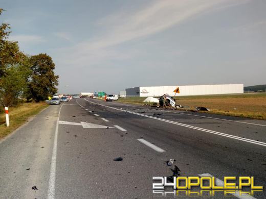 Tragiczny wypadek pod Krapkowicami. Nie żyje 56-latek