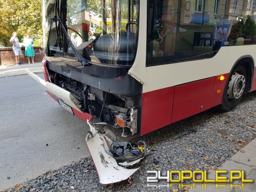 BMW wymusiło pierwszeństwo i zderzyło się z autobusem MZK