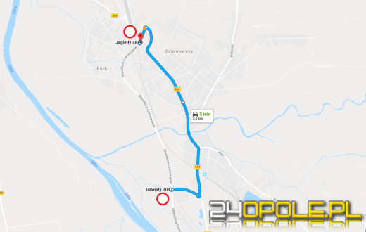 Uwaga! W nocy z soboty na niedzielę zamknięta będzie obwodnica Czarnowąsów