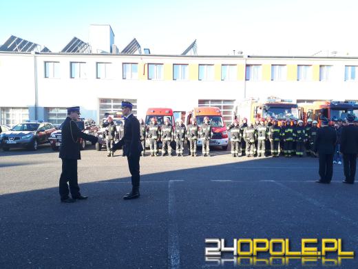 Dowódca JRG 1 w Opolu przepracował 35 lat