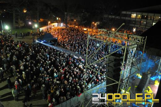 Opolanie tłumnie przywitali Nowy Rok