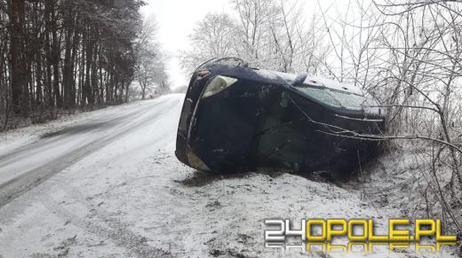 Złe warunki drogowe w województwie, doszło do wielu kolizji. Zobacz zdjęcia
