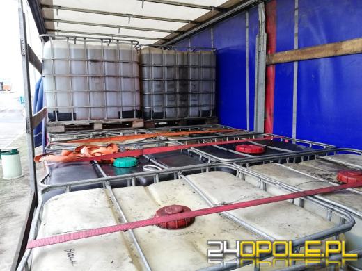 Funkcjonariusze opolskiej KAS zatrzymali 28 tysięcy litrów paliwa