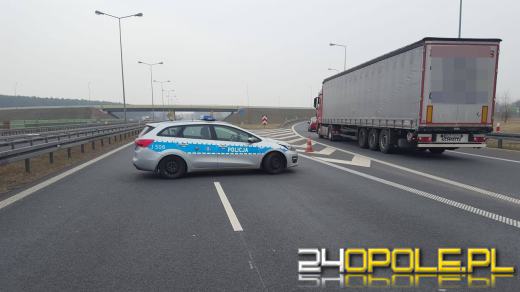 Autostrada A-4 zamknięta po wypadku