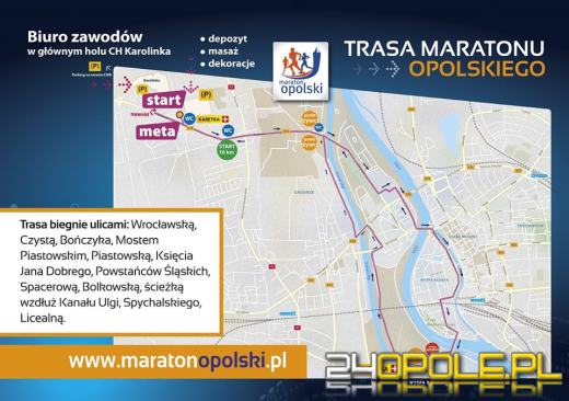 Maraton Opolski rusza w sobotę 11 maja. Będą utrudnienia!