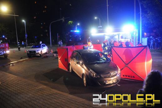 Wypadek na Niemodlińskiej w Opolu. Zginęła pasażerka motocykla