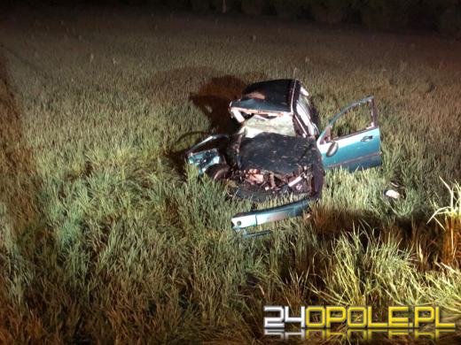 Czołowe zderzenie pod Strzelcami Opolskimi. 7 osób z obrażeniami