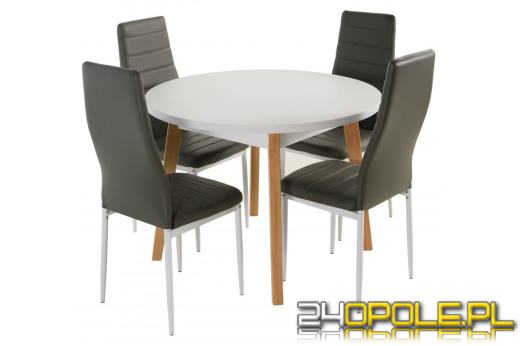 Stoły z krzesłami - zestawy dla małej i dużej rodziny