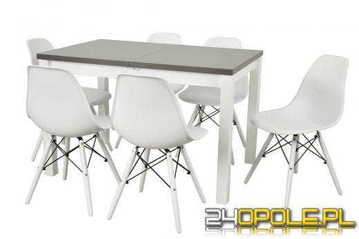 Stoły z krzesłami - zestawy dla małej i dużej rodziny