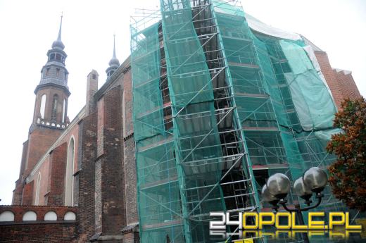 Podczas prac konserwatorskich odkryto dodatkowe pomieszczenie w opolskiej Katedrze