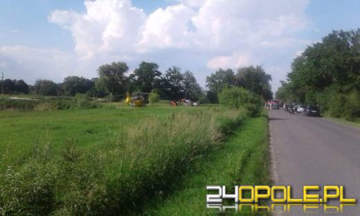 Groźny wypadek w Lewinie Brzeskim, zadysponowano śmigłowiec LPR