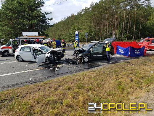 Śmiertelny wypadek na trasie Opole-Kluczbork. Zablokowana DK 45 na wysokości Osowca