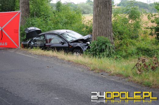 Śmiertelny wypadek na trasie Krzanowice - Czarnowąsy. Nie żyje kobieta