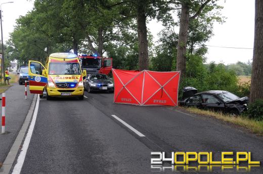 Śmiertelny wypadek na trasie Krzanowice - Czarnowąsy. Nie żyje kobieta