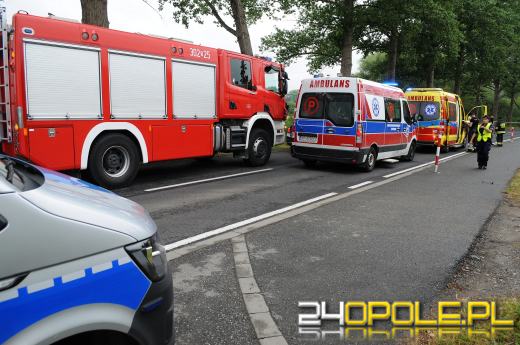 Śmiertelny wypadek na trasie Krzanowice - Czarnowąsy. Nie żyje kobieta