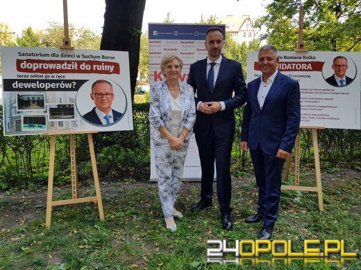 Janusz Kowalski: "Wicemarszałku, ujawnij szczegóły sprzedaży ośrodka w Suchym Borze"