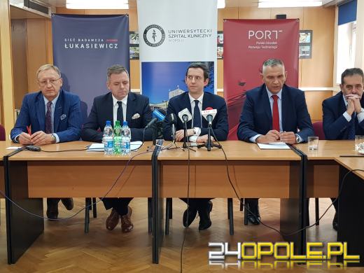Uniwersytecki Szpital Kliniczny rozpoczął współpracę z siecią badawczą Łukasiewicz