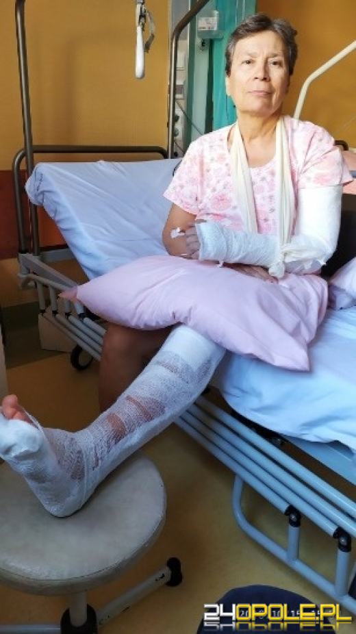 Policjanci i syn poszkodowanej rowerzystki szukają świadków wypadku z 13 października