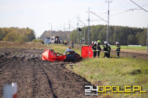 Śmiertelny wypadek na niestrzeżonym przejeździe kolejowym w Suchym Borze