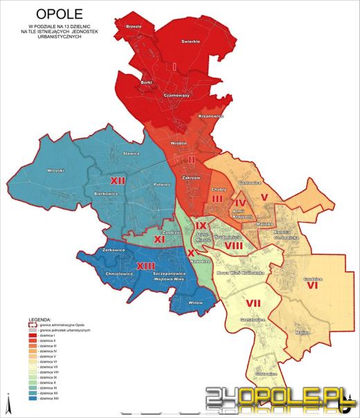 Znamy wyniki do Rad Dzielnic miasta Opola